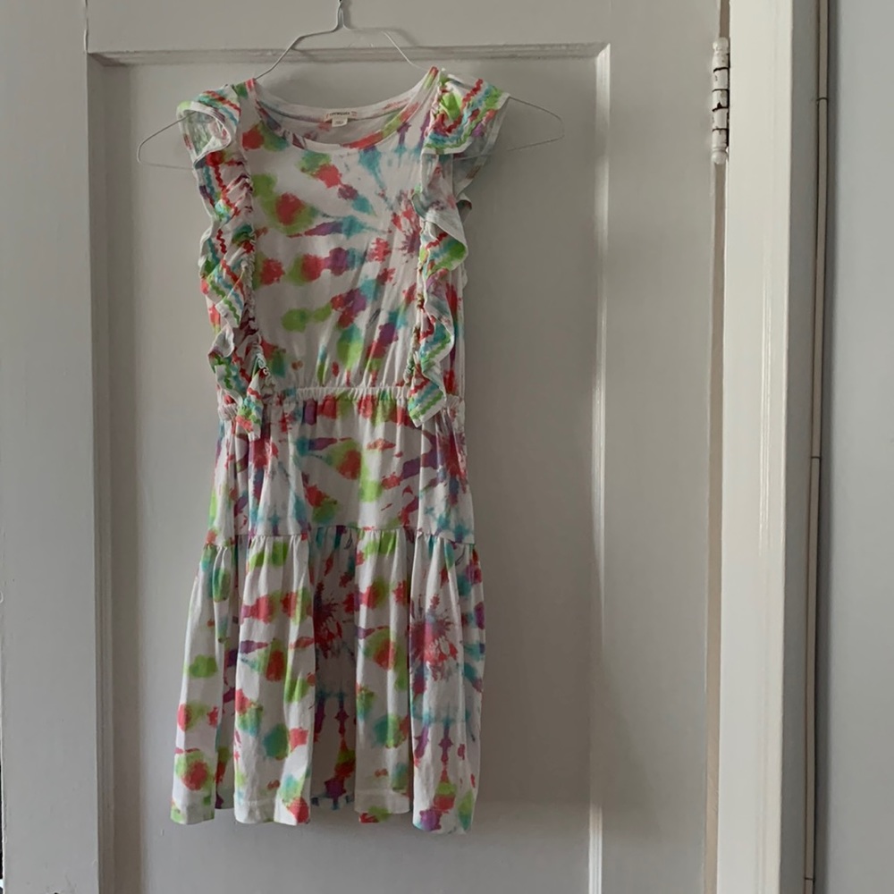 Ric Rac cotton ruffle dress